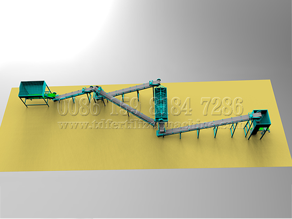 The profits of powdery organic fertilizer production line